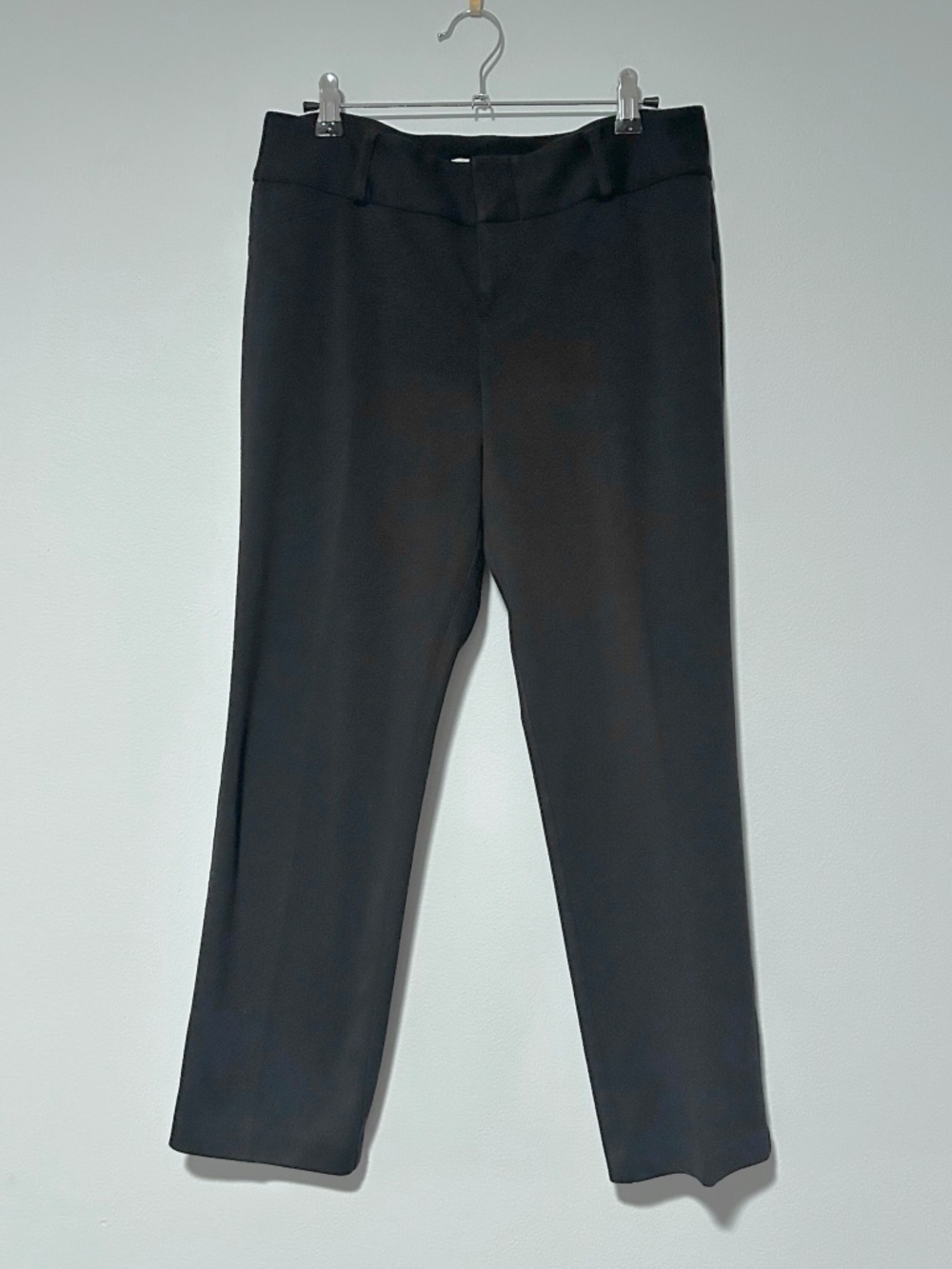 Michael Kors Women’s Black Dress Pants 10P Petite Stretch Slim Work P01